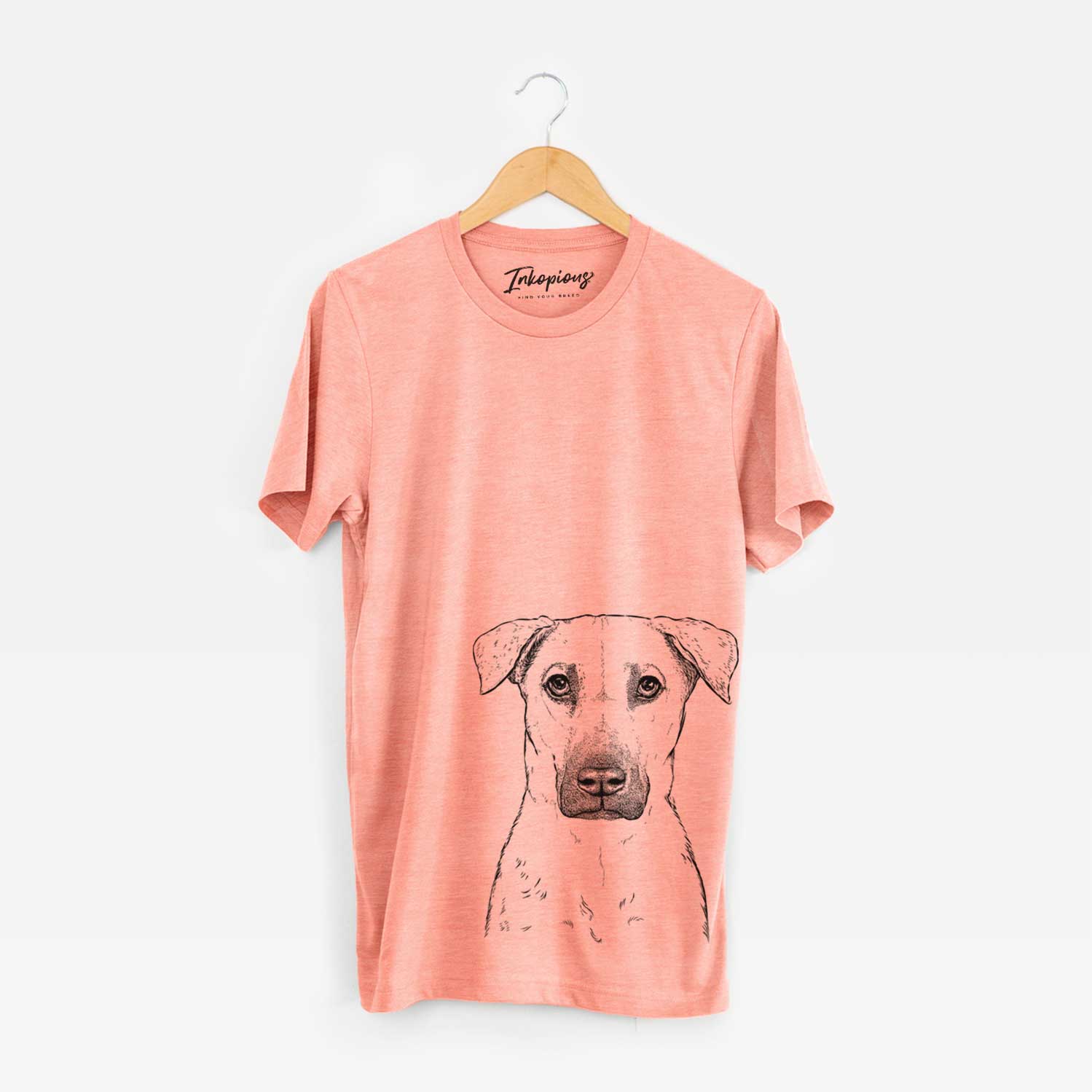 Bare Luna the Black Mouth Cur - Unisex Crewneck