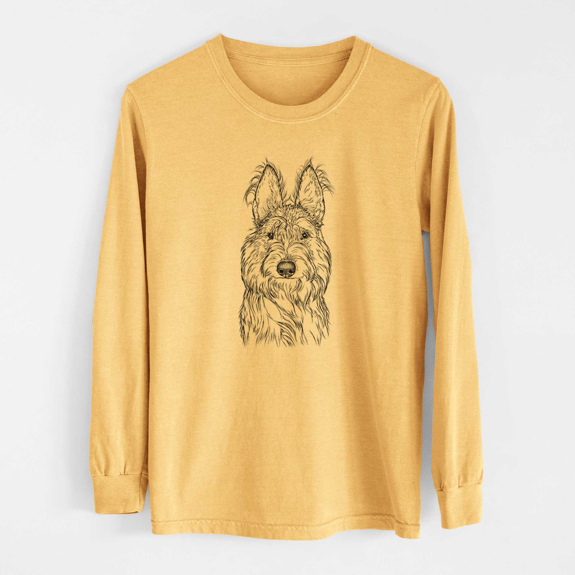 Bare Luna the Berger Picard - Heavyweight 100% Cotton Long Sleeve