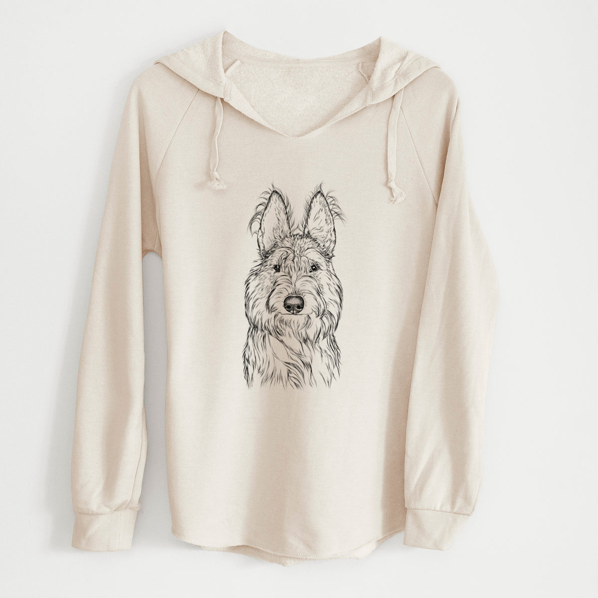 Bare Luna the Berger Picard - Cali Wave Hooded Sweatshirt