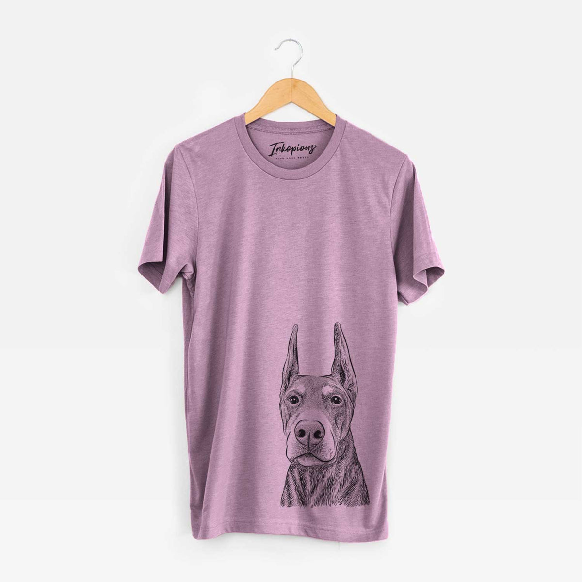 Luna the Doberman Pinscher - Bella Canvas Unisex Crewneck