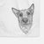 Luna the Shepherd Mix Decorative Hand Towel