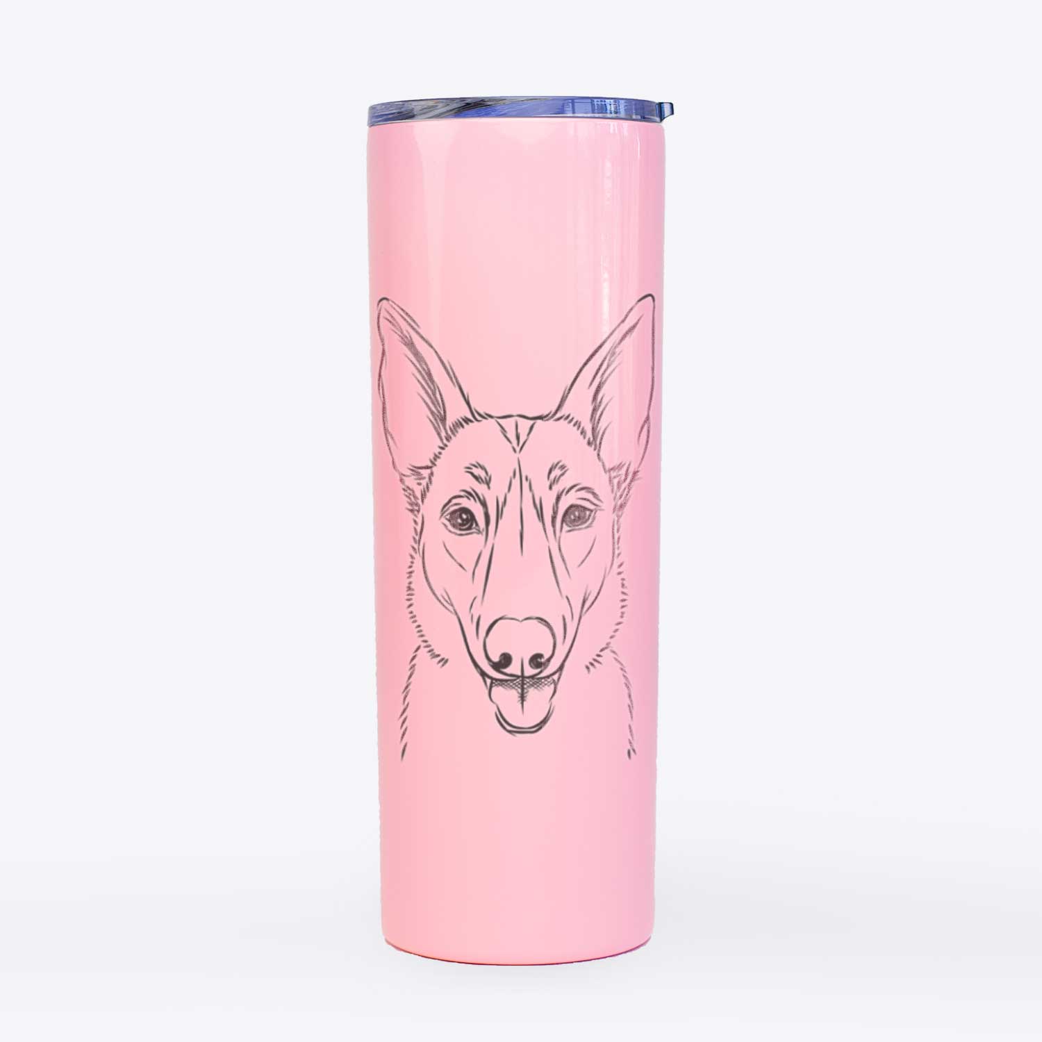 Lyric the Belgian Malinois - 20oz Skinny Tumbler