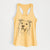 Macaroni the Border Collie - Women's Racerback Tanktop