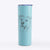 Macaroni the Border Collie - 20oz Skinny Tumbler