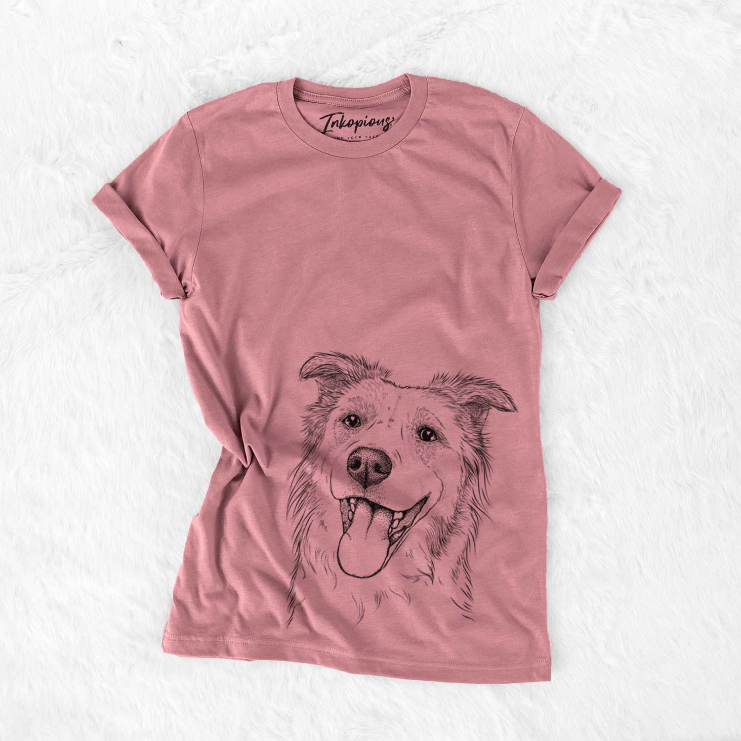 Macaroni the Border Collie - Bella Canvas Unisex Crewneck