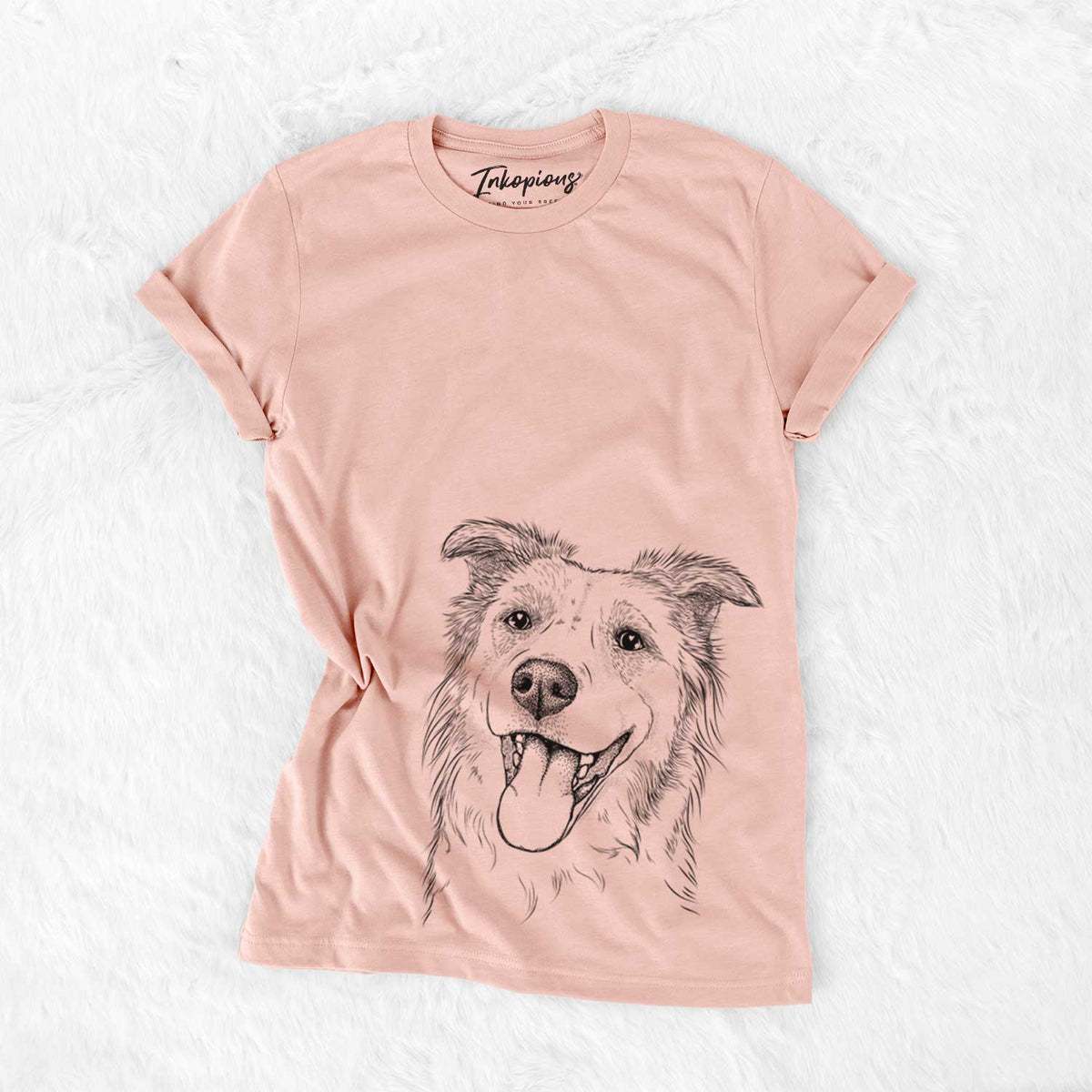 Macaroni the Border Collie - Bella Canvas Unisex Crewneck