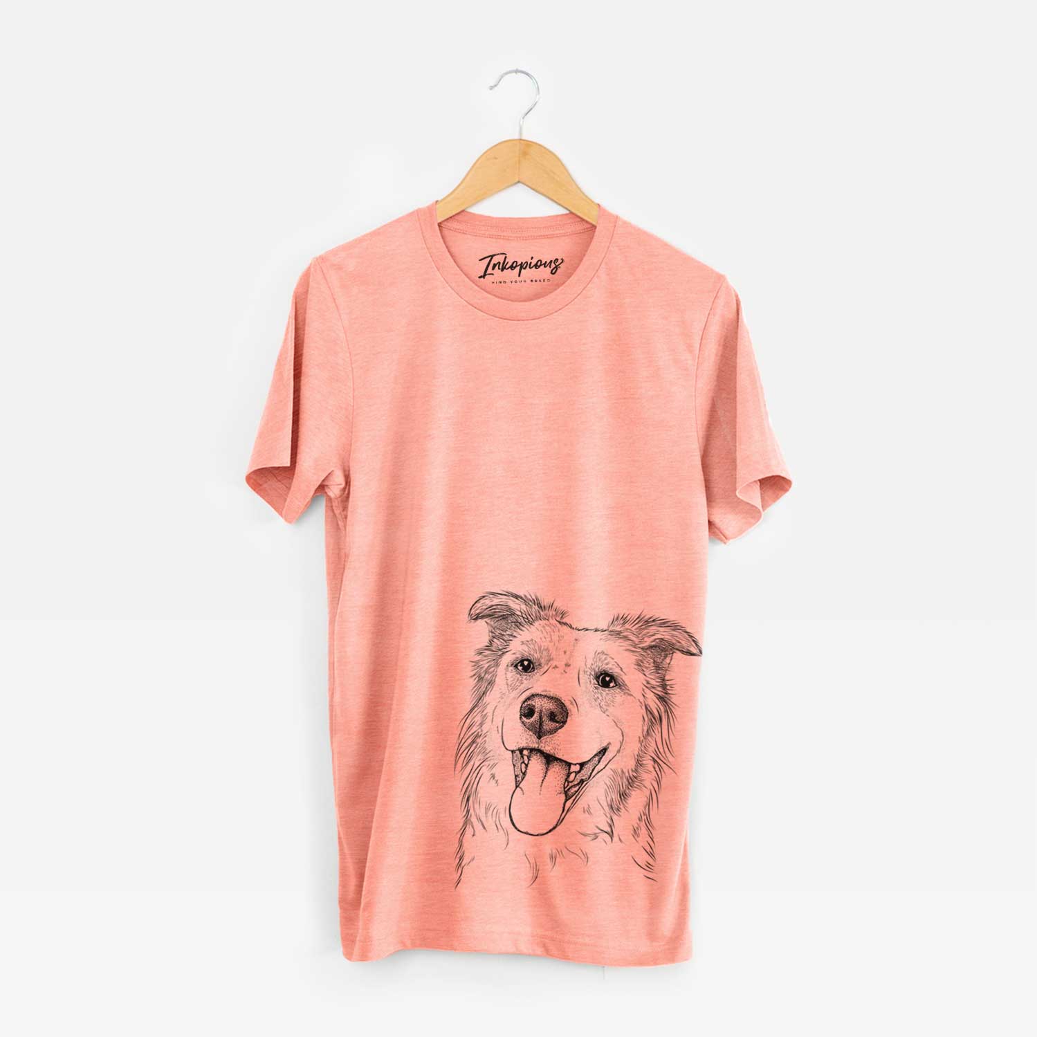 Macaroni the Border Collie - Bella Canvas Unisex Crewneck