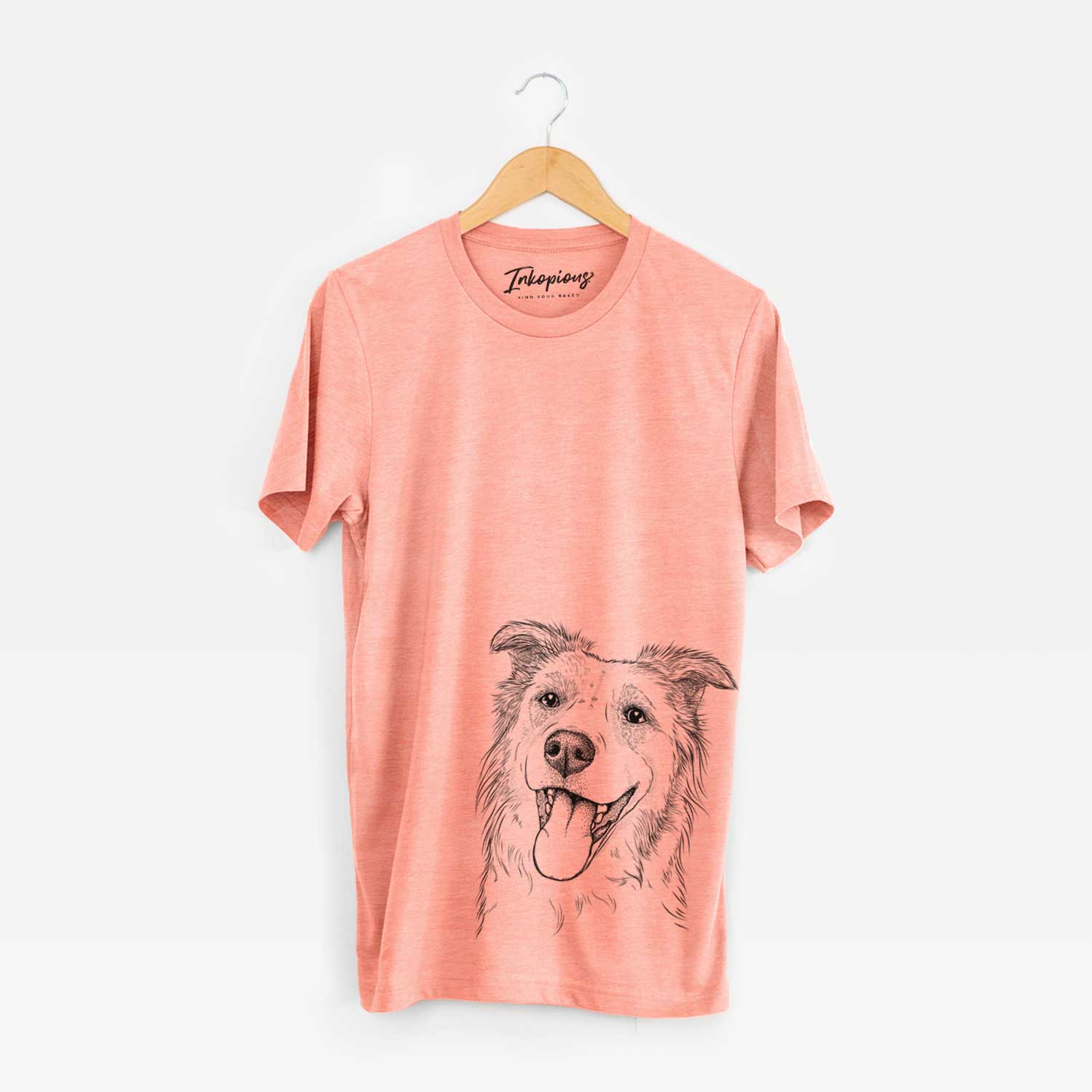 Bare Macaroni the Border Collie - Unisex Crewneck