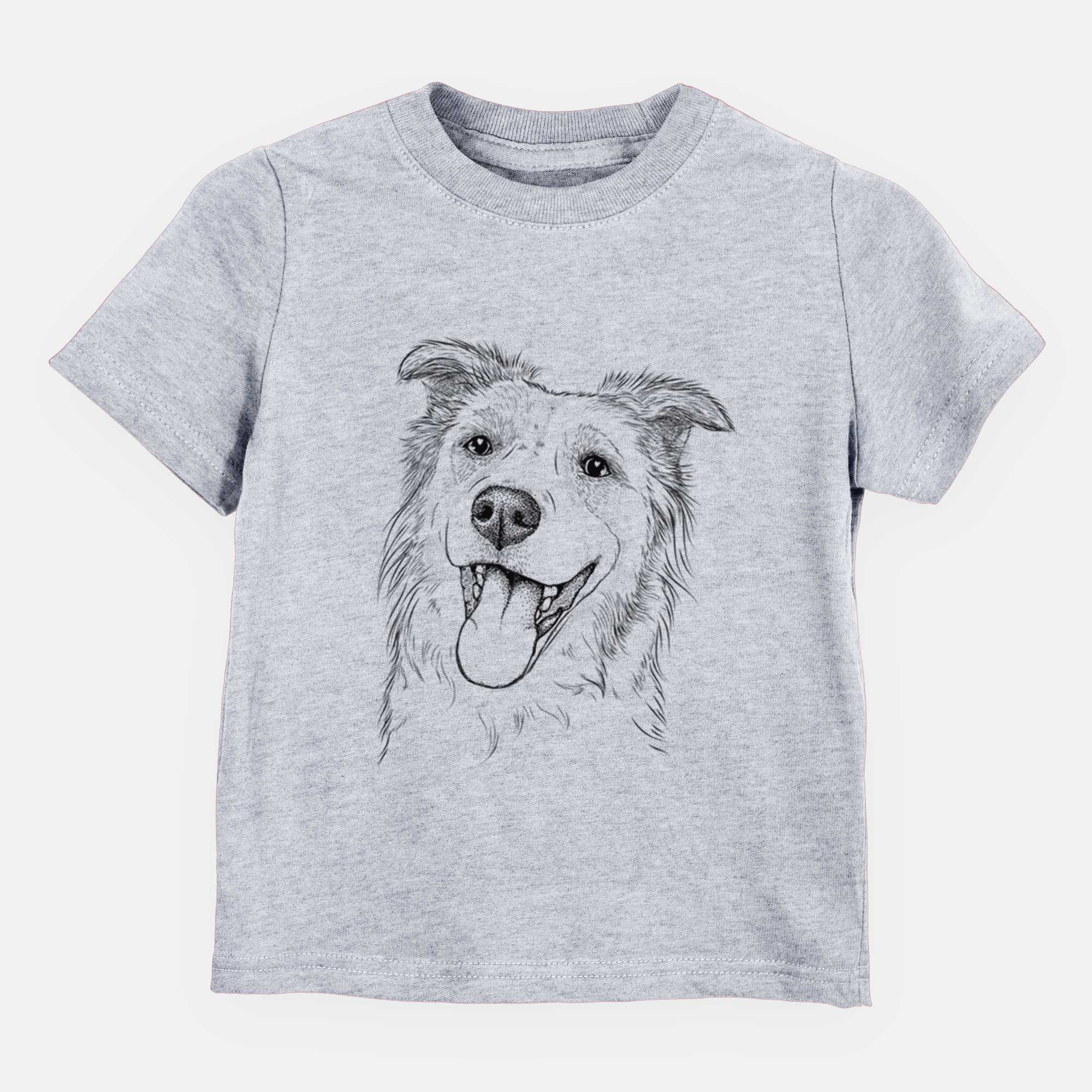 Bare Macaroni the Border Collie - Kids/Youth/Toddler Shirt