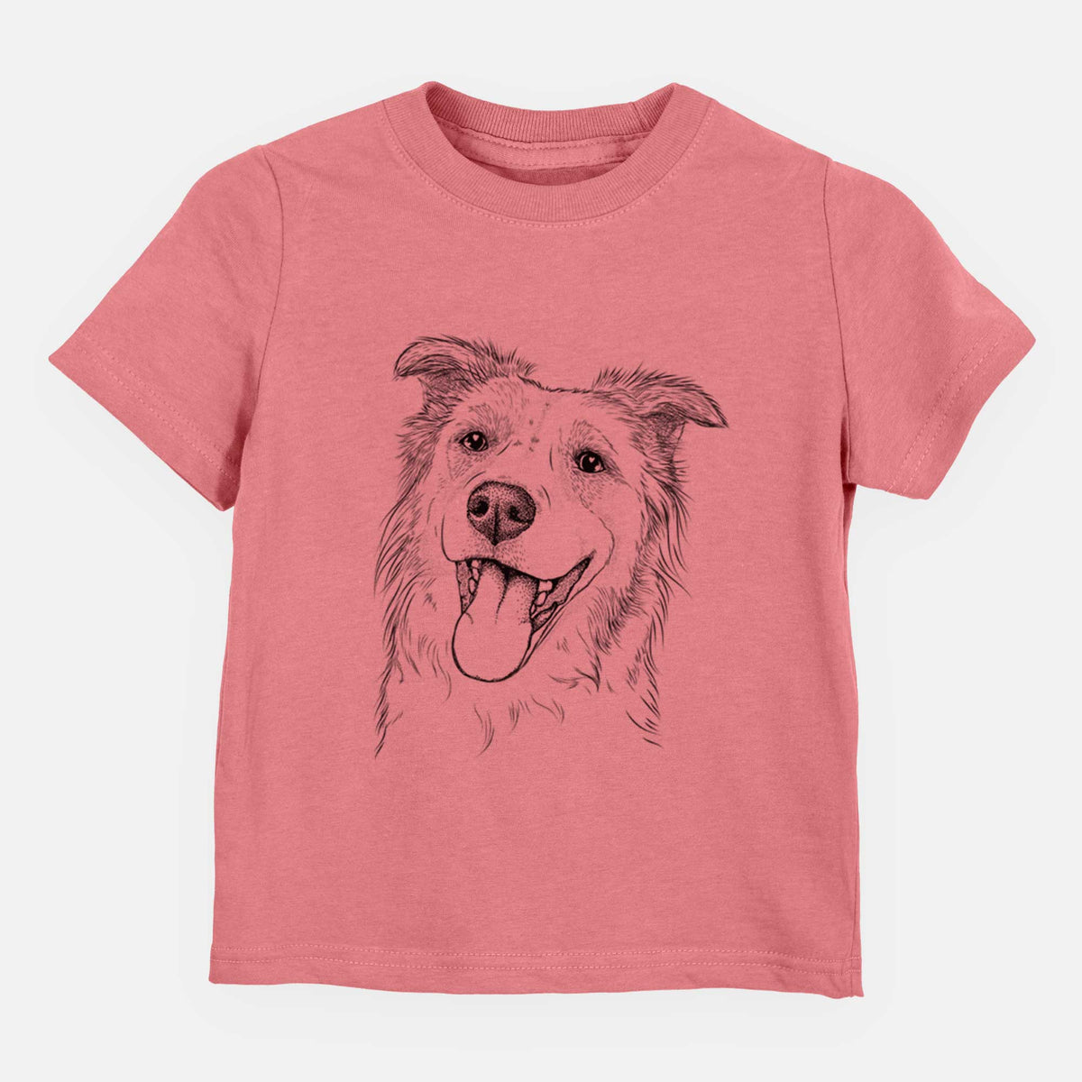 Bare Macaroni the Border Collie - Kids/Youth/Toddler Shirt