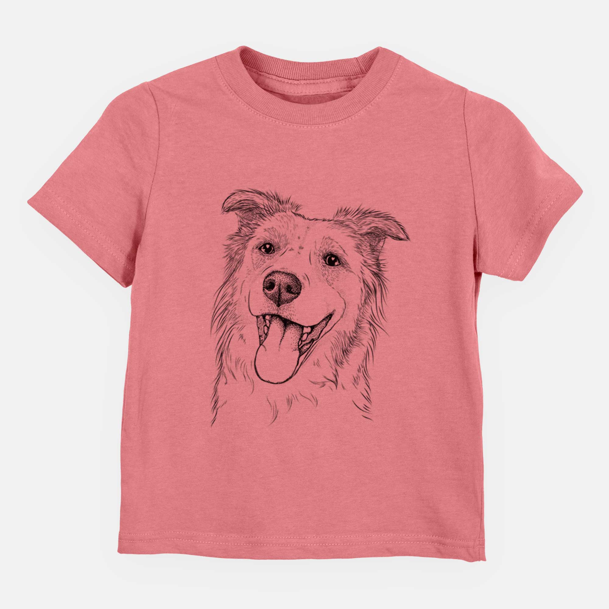 Bare Macaroni the Border Collie - Kids/Youth/Toddler Shirt