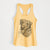 Macaroni the Lab Mix - Women's Racerback Tanktop