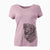 Bare Macaroni the Lab Mix - Women's V-neck Shirt