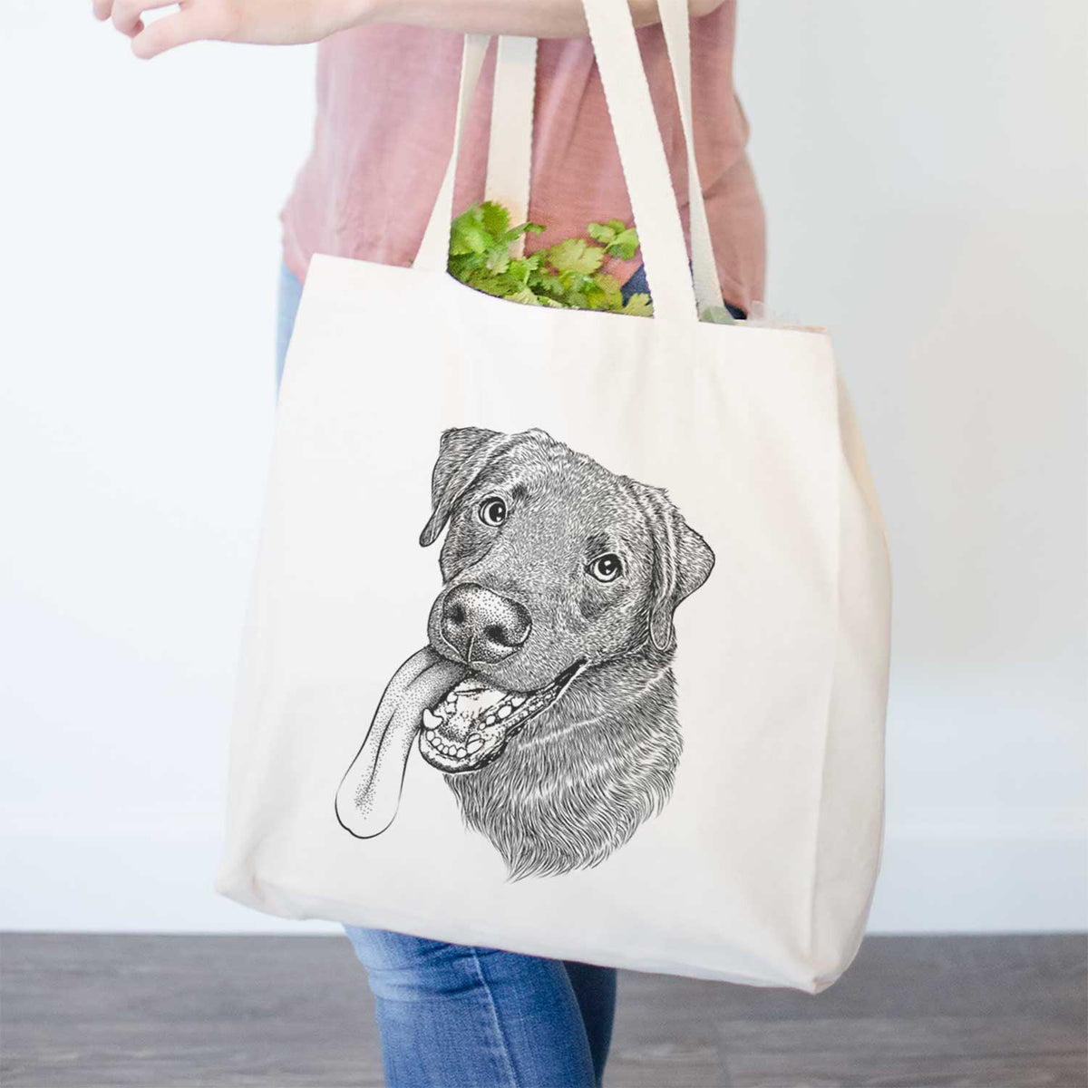 Macaroni the Lab Mix - Tote Bag