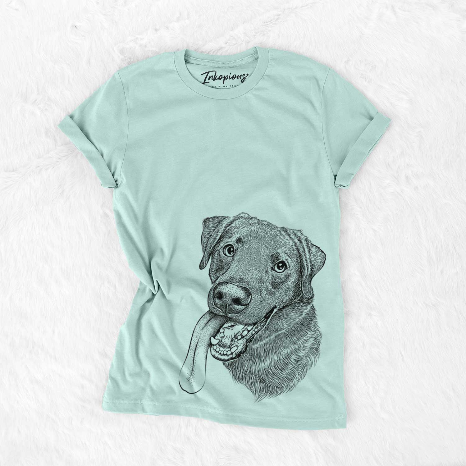 Macaroni the Lab Mix - Bella Canvas Unisex Crewneck