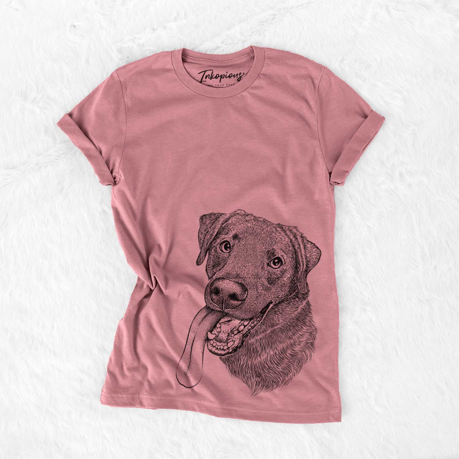 Macaroni the Lab Mix - Bella Canvas Unisex Crewneck