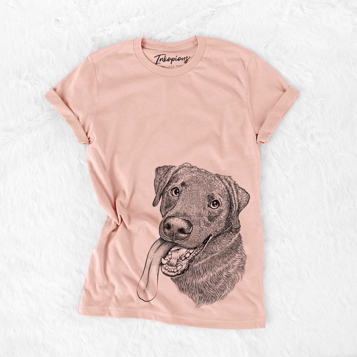 Macaroni the Lab Mix - Bella Canvas Unisex Crewneck