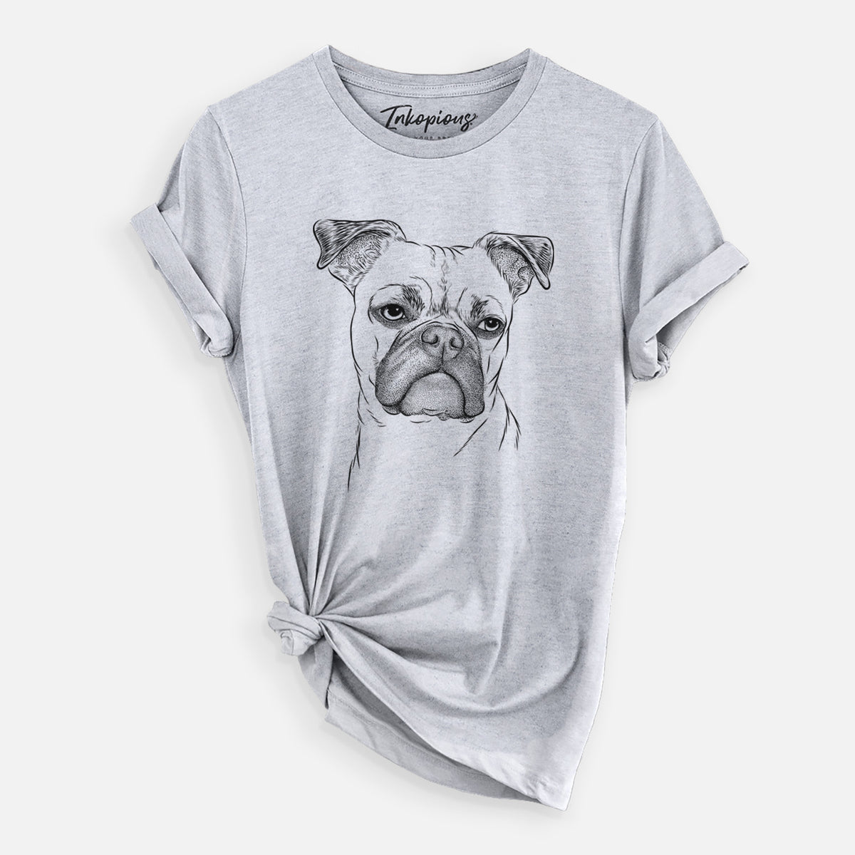 Bare Mack the Bugg (Boston Terrier/Pug) - Unisex Crewneck