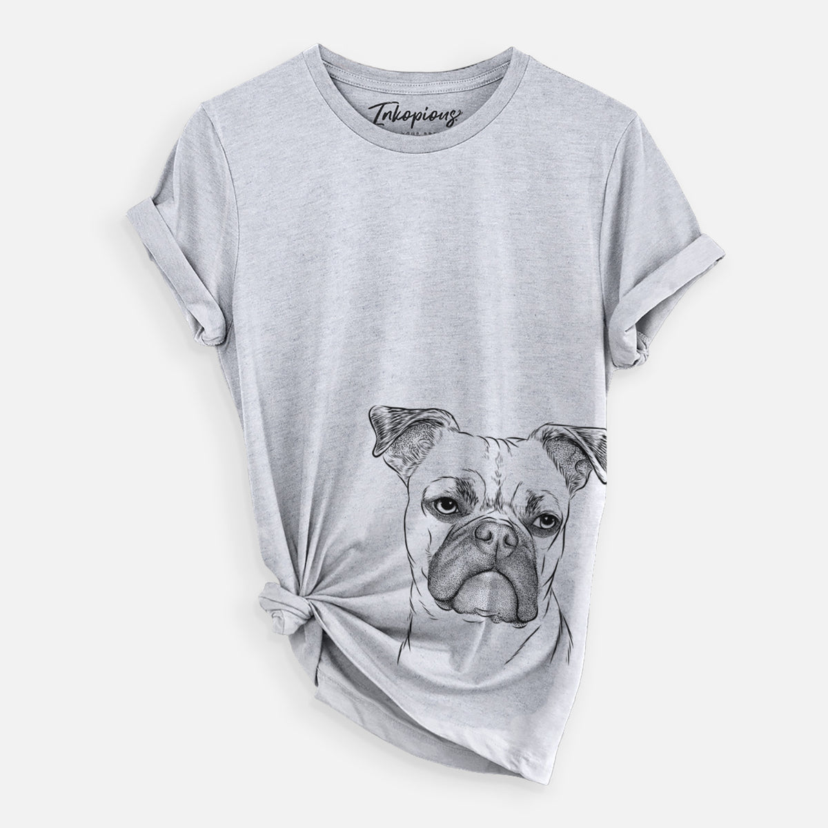 Bare Mack the Bugg (Boston Terrier/Pug) - Unisex Crewneck