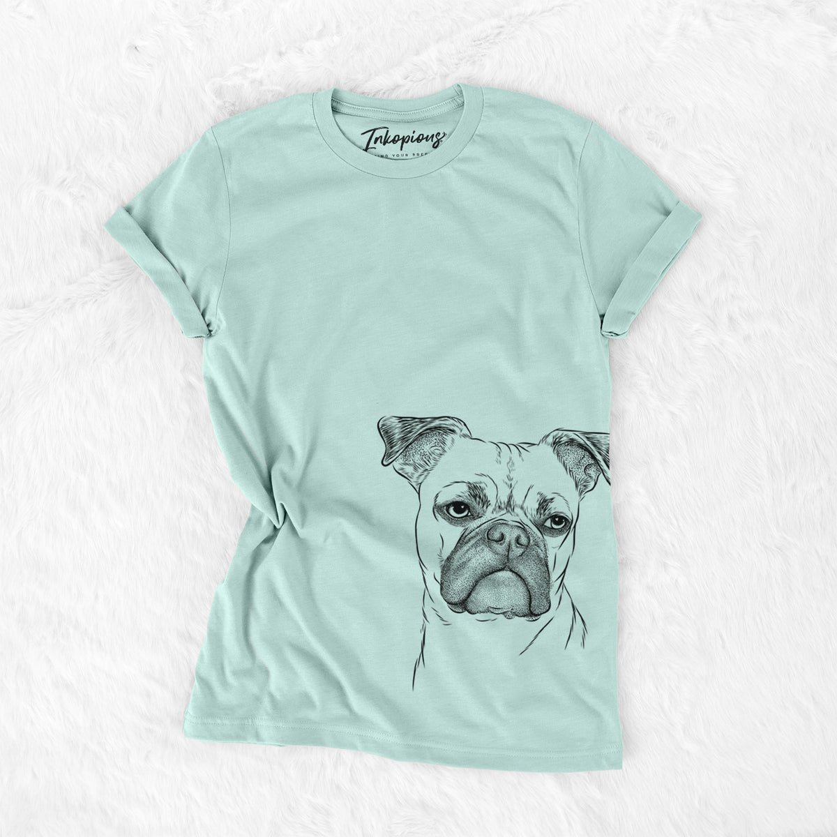 Bare Mack the Bugg (Boston Terrier/Pug) - Unisex Crewneck