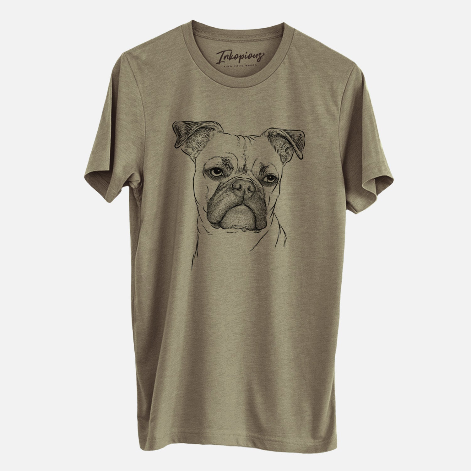 Bare Mack the Bugg (Boston Terrier/Pug) - Unisex Crewneck