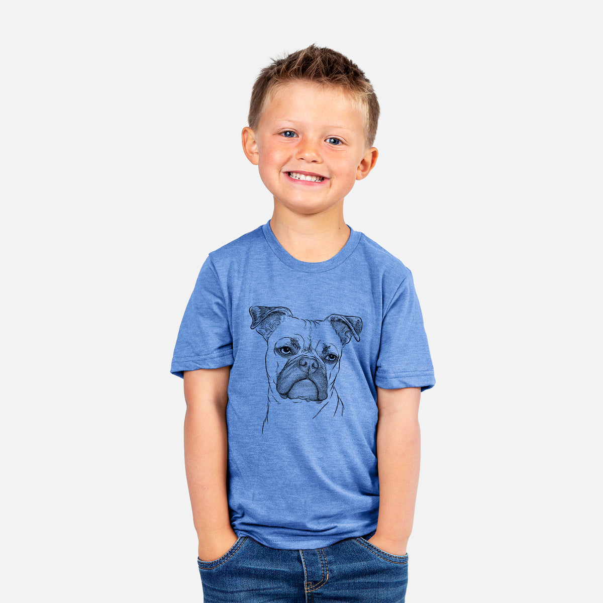 Bare Mack the Bugg (Boston Terrier/Pug) - Kids/Youth/Toddler Shirt