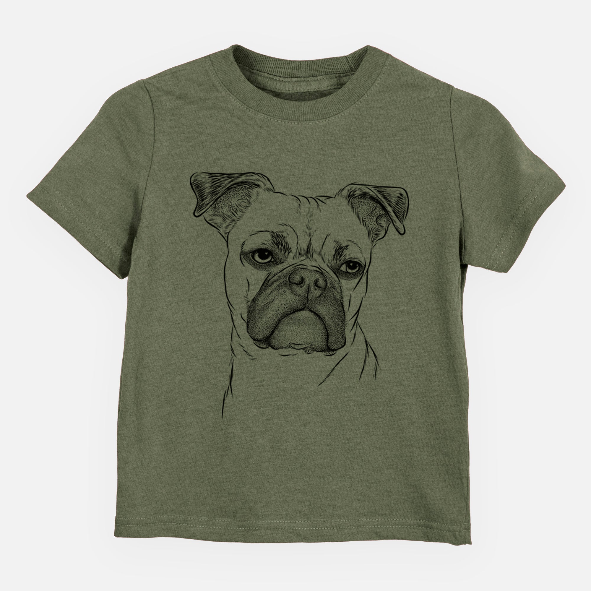 Bare Mack the Bugg (Boston Terrier/Pug) - Kids/Youth/Toddler Shirt