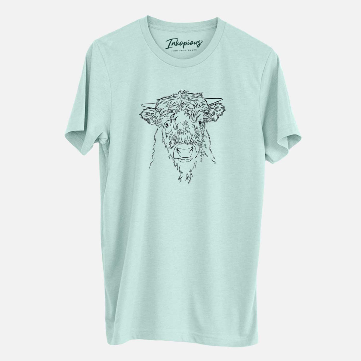 Bare Mack the Scottish Highland Cow - Unisex Crewneck