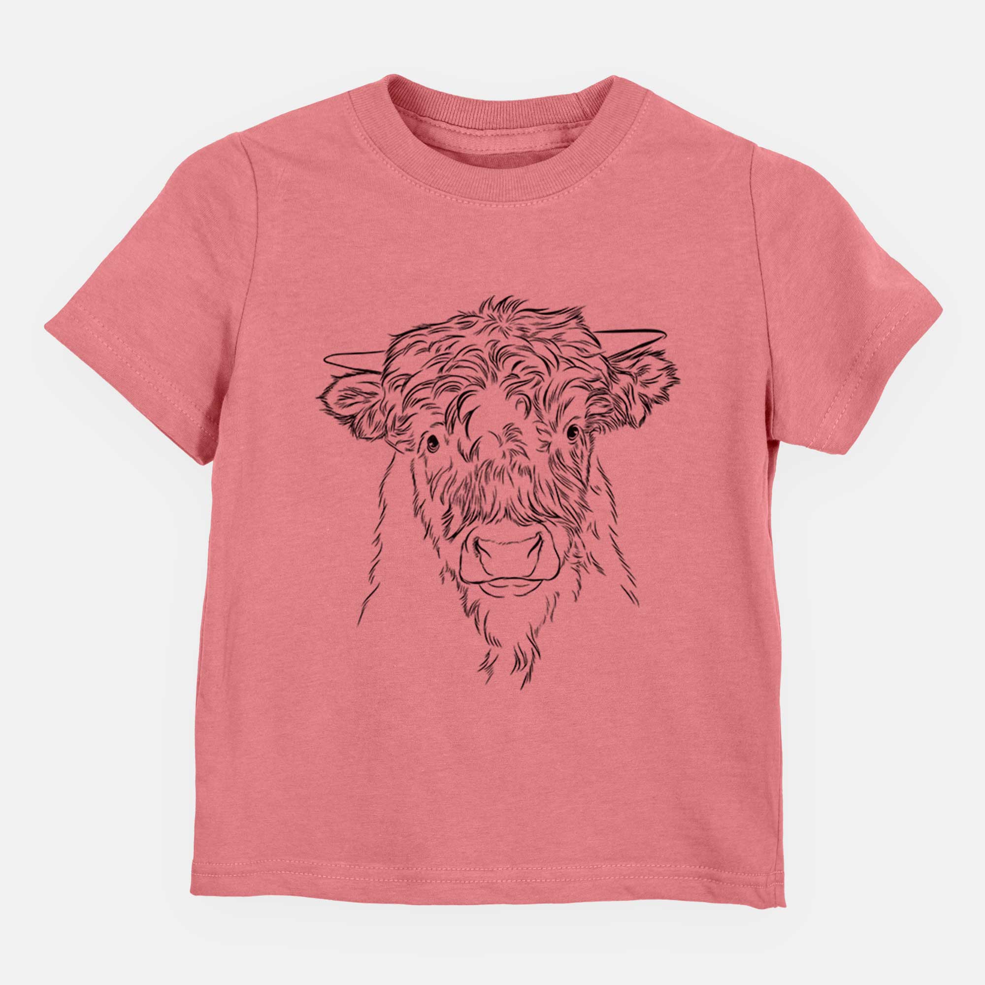 Bare Mack the Scottish Highland Cow - Kids/Youth/Toddler Shirt