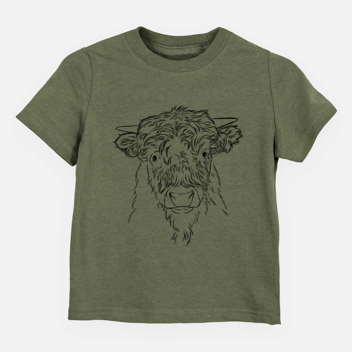 Bare Mack the Scottish Highland Cow - Kids/Youth/Toddler Shirt