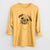 Bare Macy the Pug - Heavyweight 100% Cotton Long Sleeve