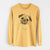 Bare Macy the Pug - Heavyweight 100% Cotton Long Sleeve