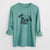 Bare Macy the Pug - Heavyweight 100% Cotton Long Sleeve