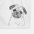 Macy the Pug Decorative Hand Towel