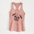 Macy the Pug - Women's Racerback Tanktop