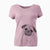 Bare Macy the Pug - Women's V-neck Shirt