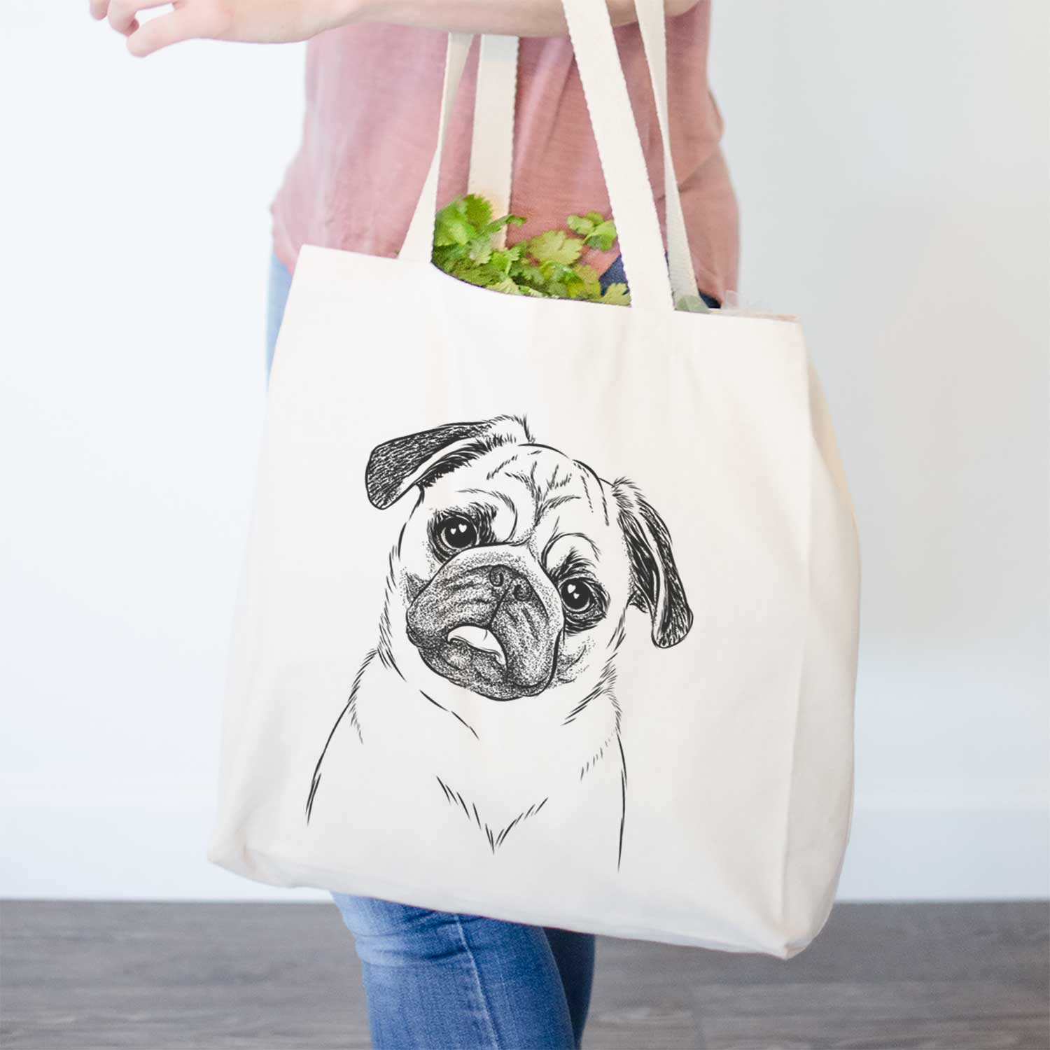 Macy the Pug - Tote Bag