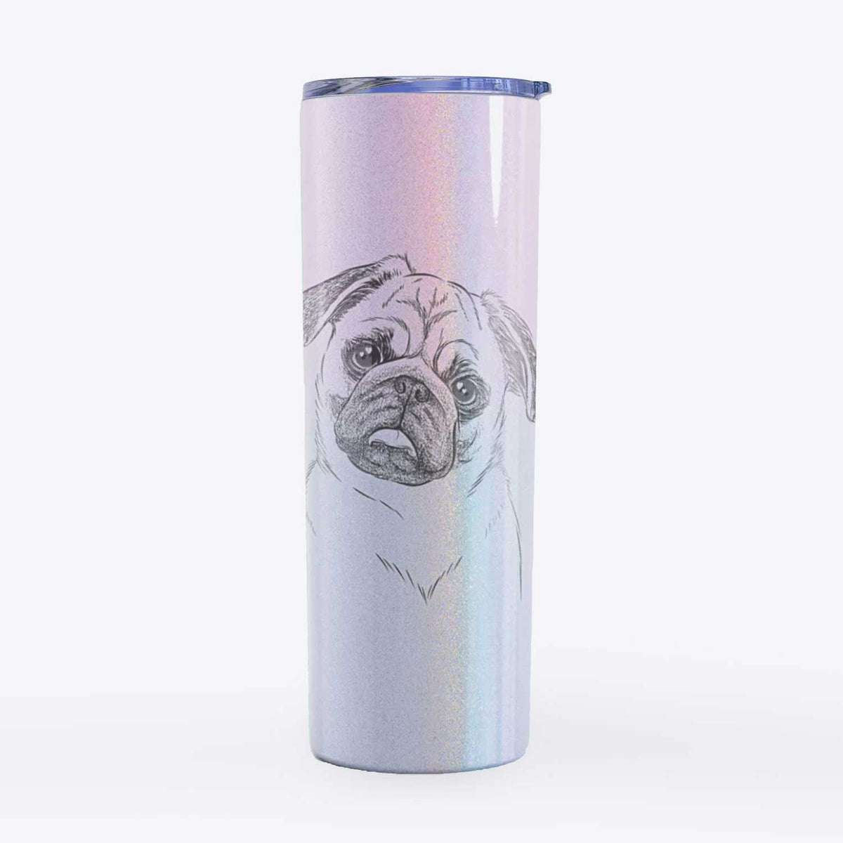 Macy the Pug - 20oz Skinny Tumbler