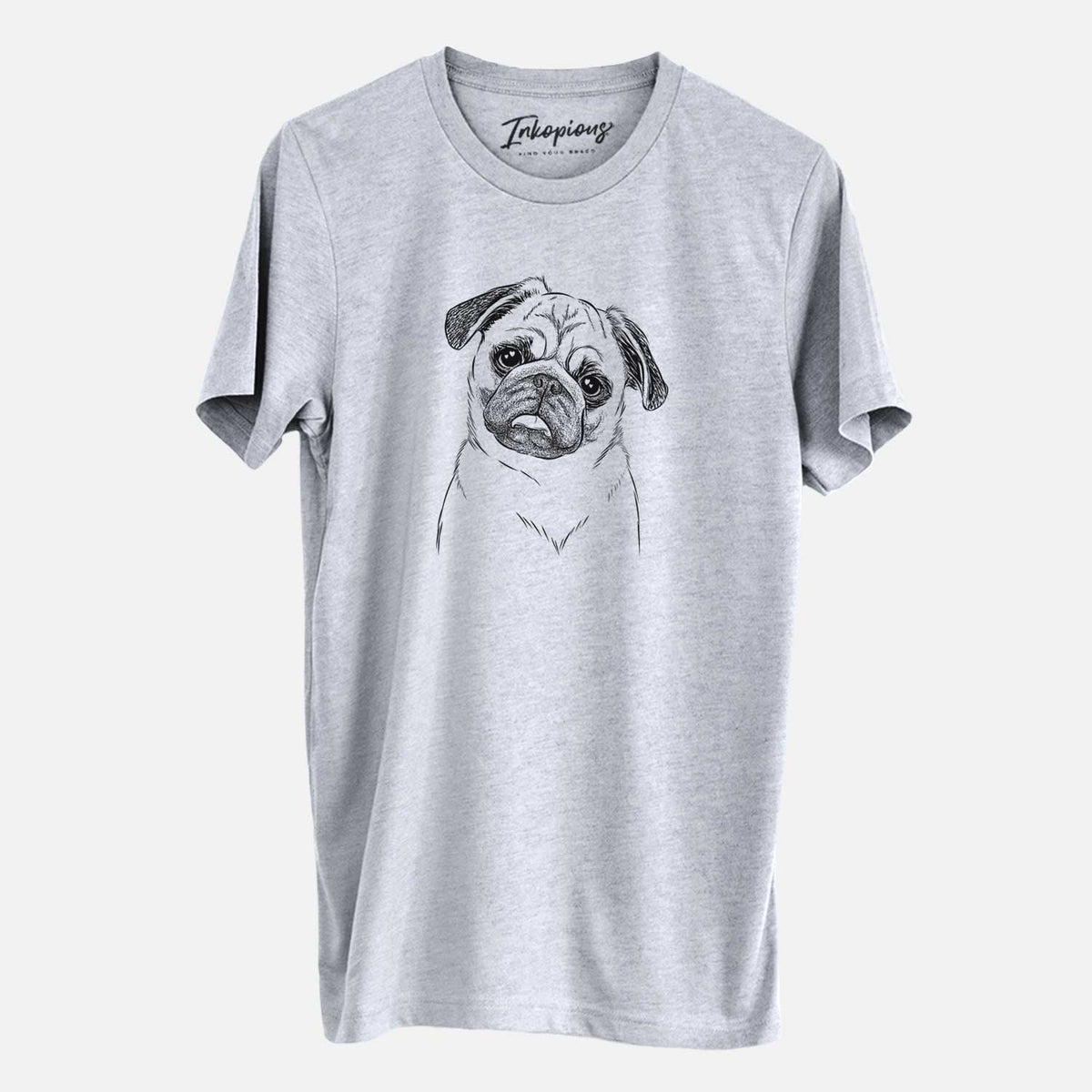 Bare Macy the Pug - Unisex Crewneck
