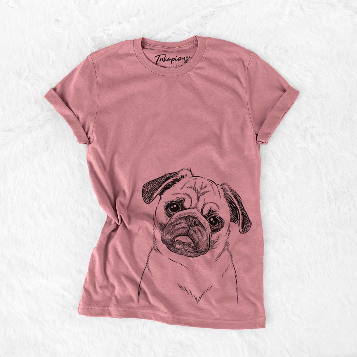 Bare Macy the Pug - Unisex Crewneck