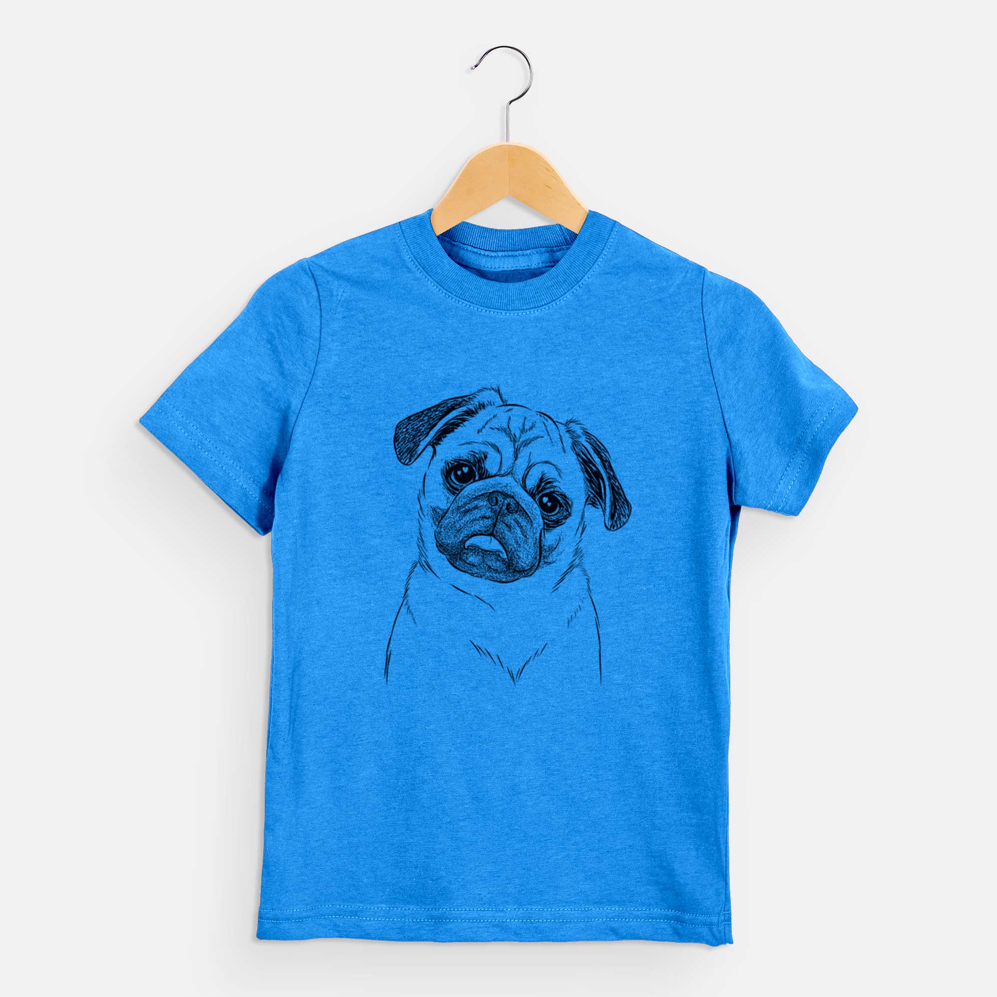 Bare Macy the Pug - Kids/Youth/Toddler Shirt