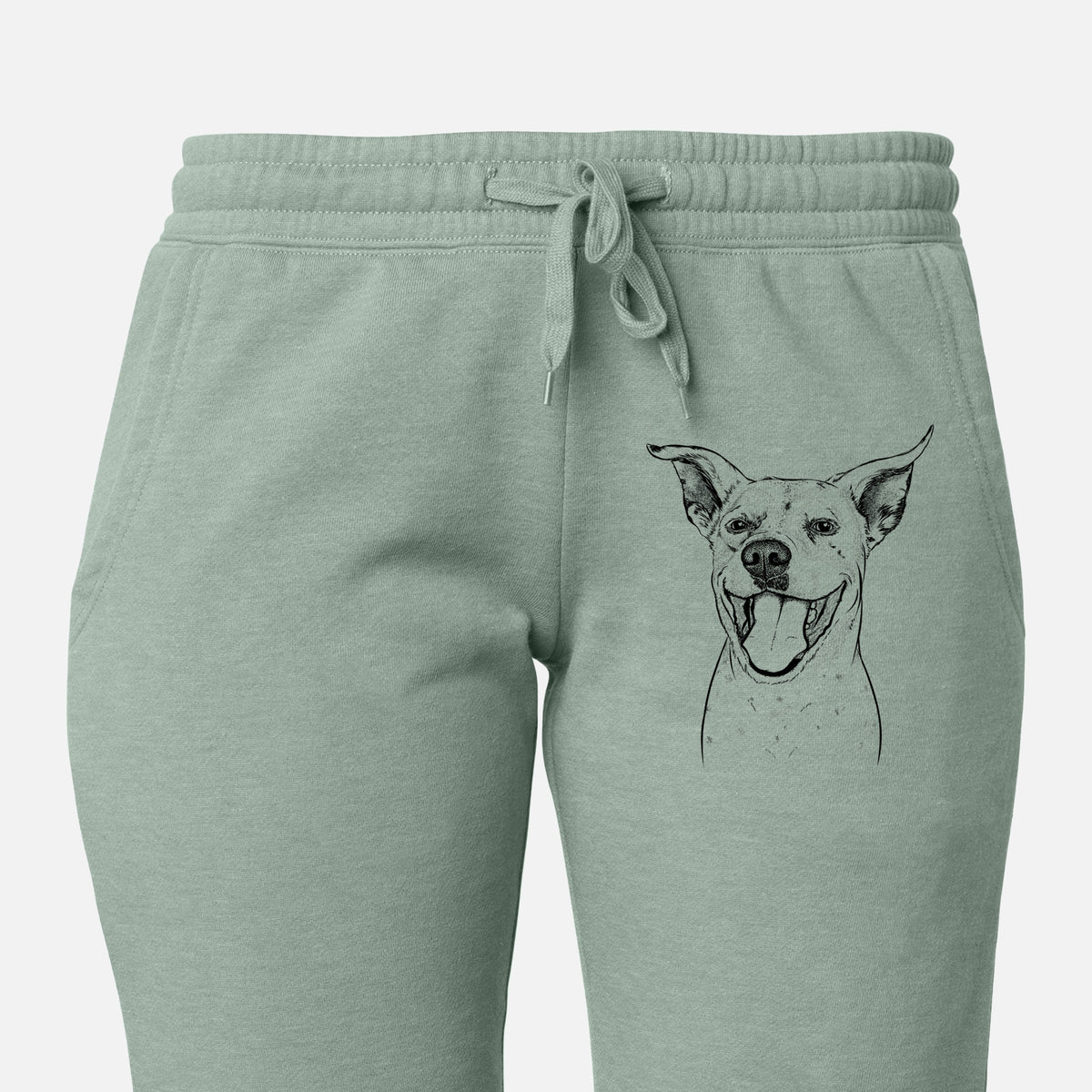 Maddie the Dalmatian Pitbull Mix - Women&#39;s Cali Wave Joggers