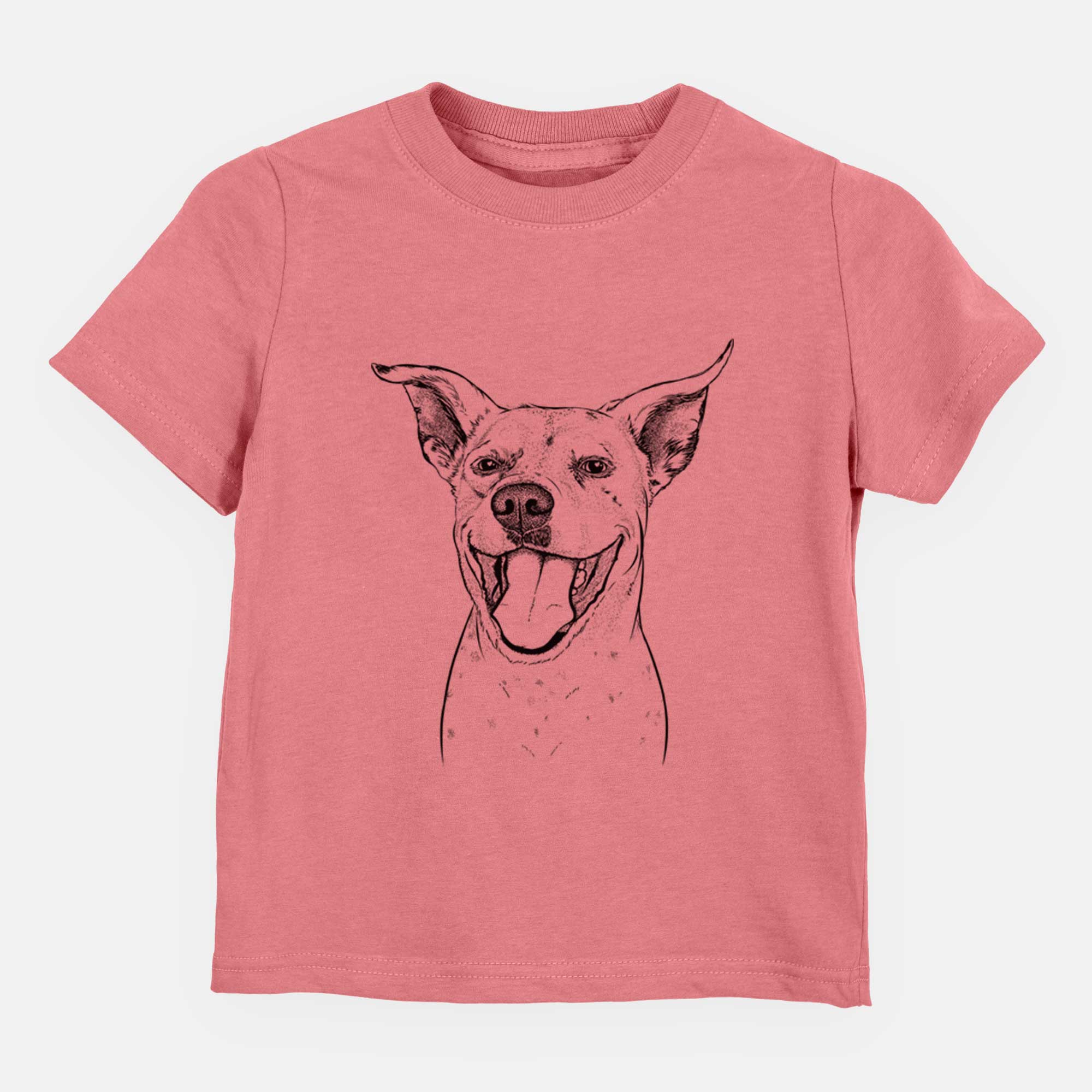 Bare Maddie the Dalmatian Pitbull Mix - Kids/Youth/Toddler Shirt