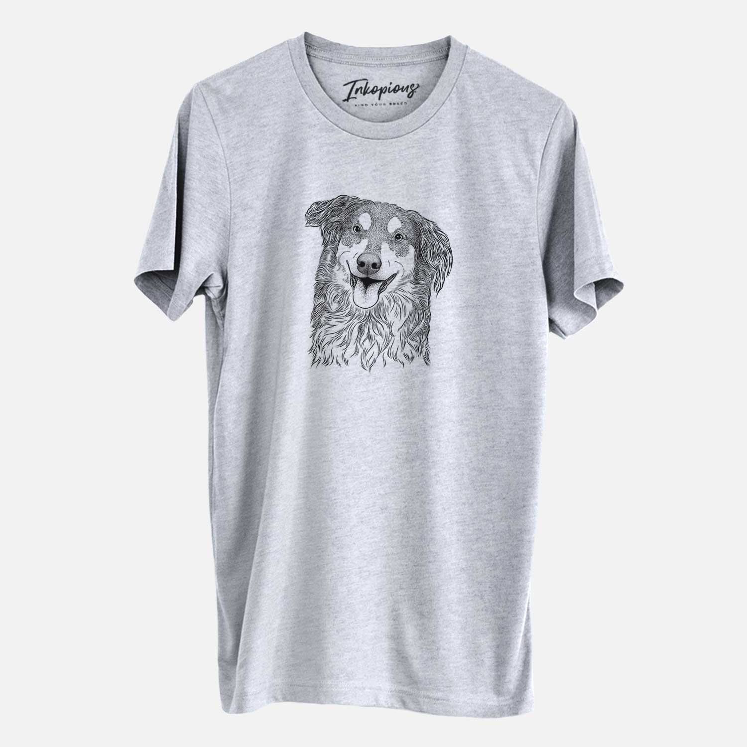 Bare Maddie the English Shepherd - Unisex Crewneck