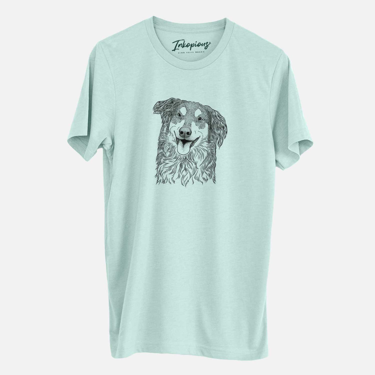 Bare Maddie the English Shepherd - Unisex Crewneck