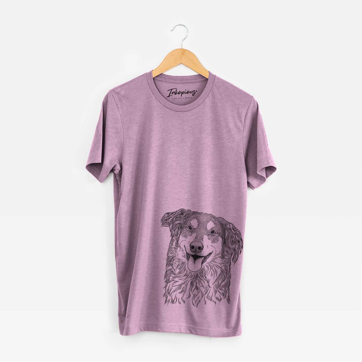 Bare Maddie the English Shepherd - Unisex Crewneck