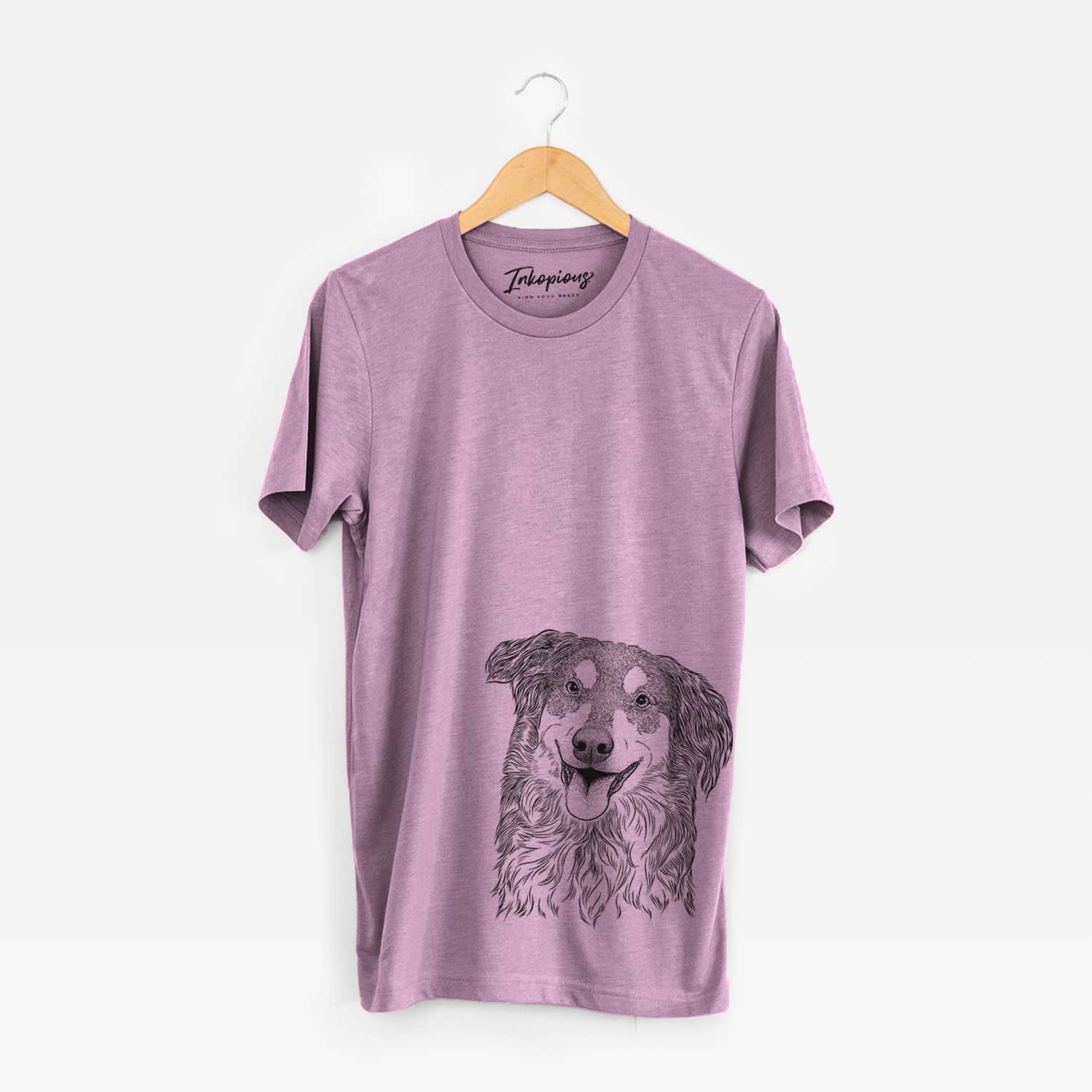 Bare Maddie the English Shepherd - Unisex Crewneck