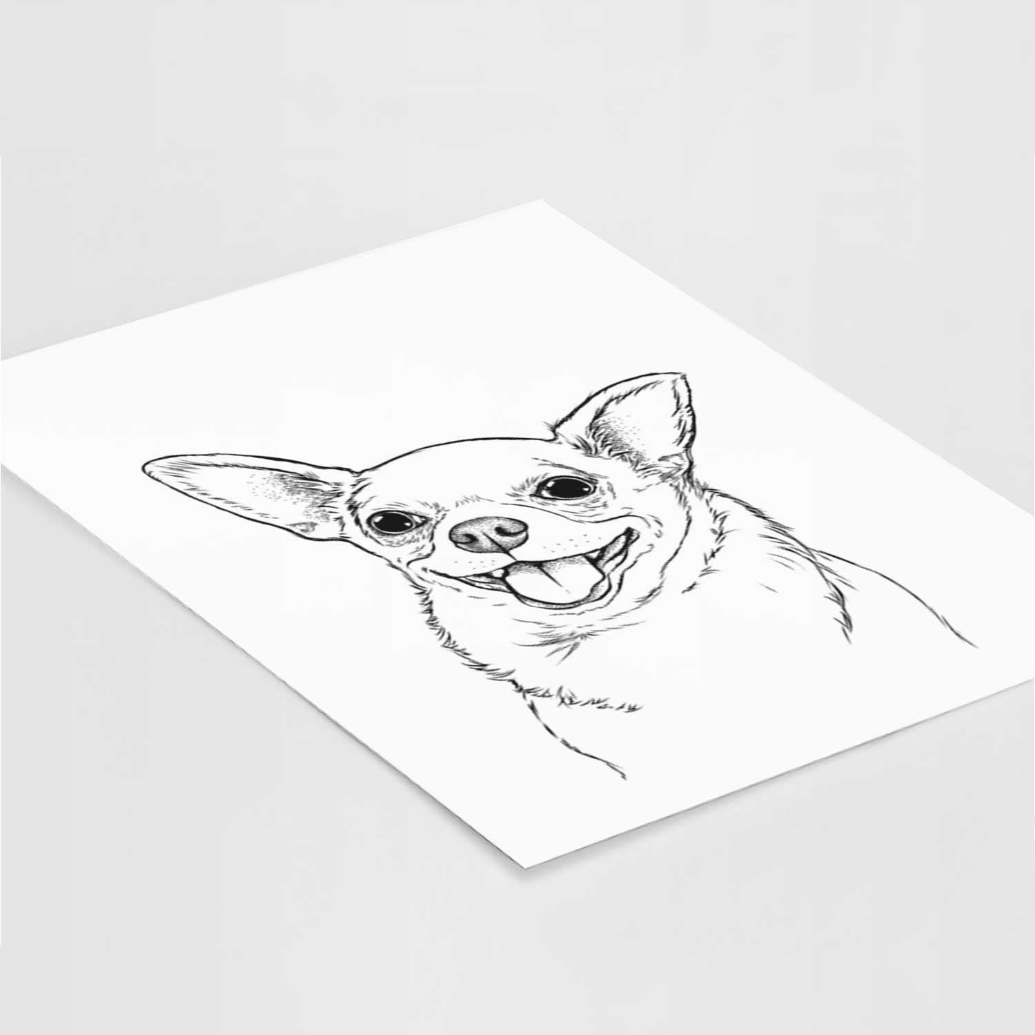 Maddison Pearl the Chihuahua Art Print