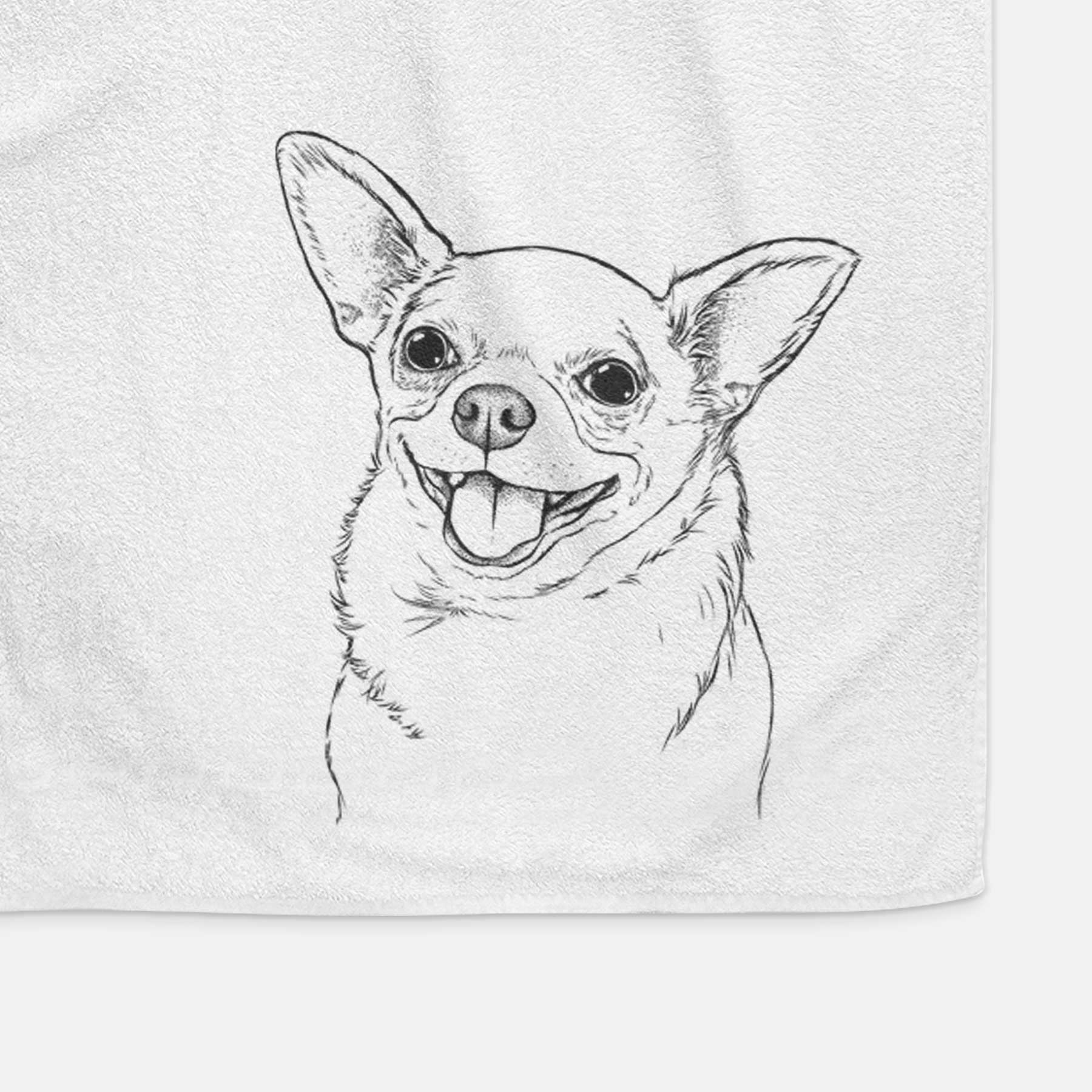 Maddison Pearl the Chihuahua Decorative Hand Towel