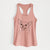 Maddison Pearl the Chihuahua - Women's Racerback Tanktop